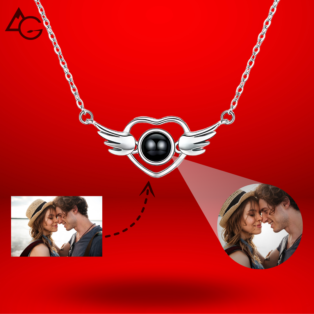 Winged Love Necklace