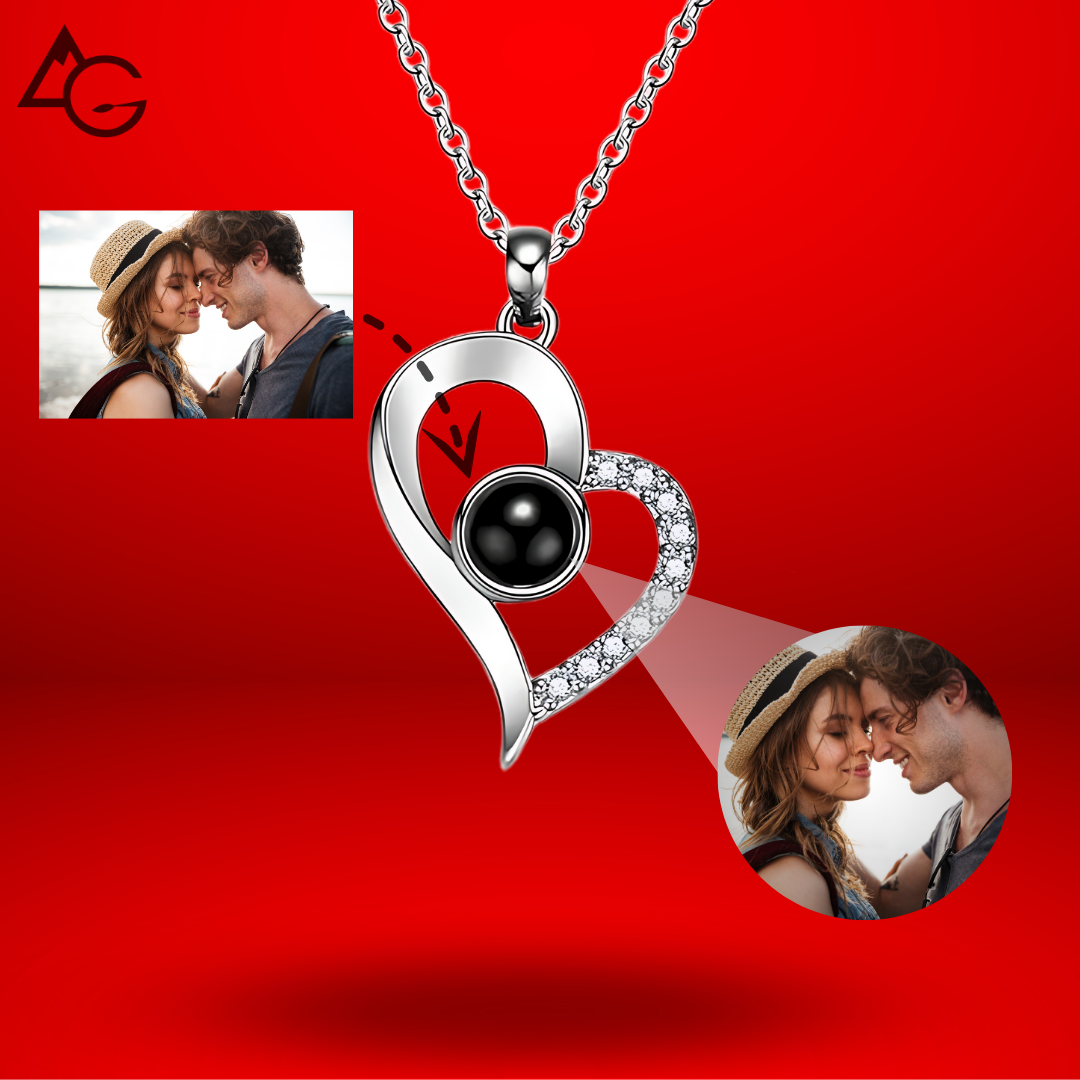 HeartGlow Diamond Necklace