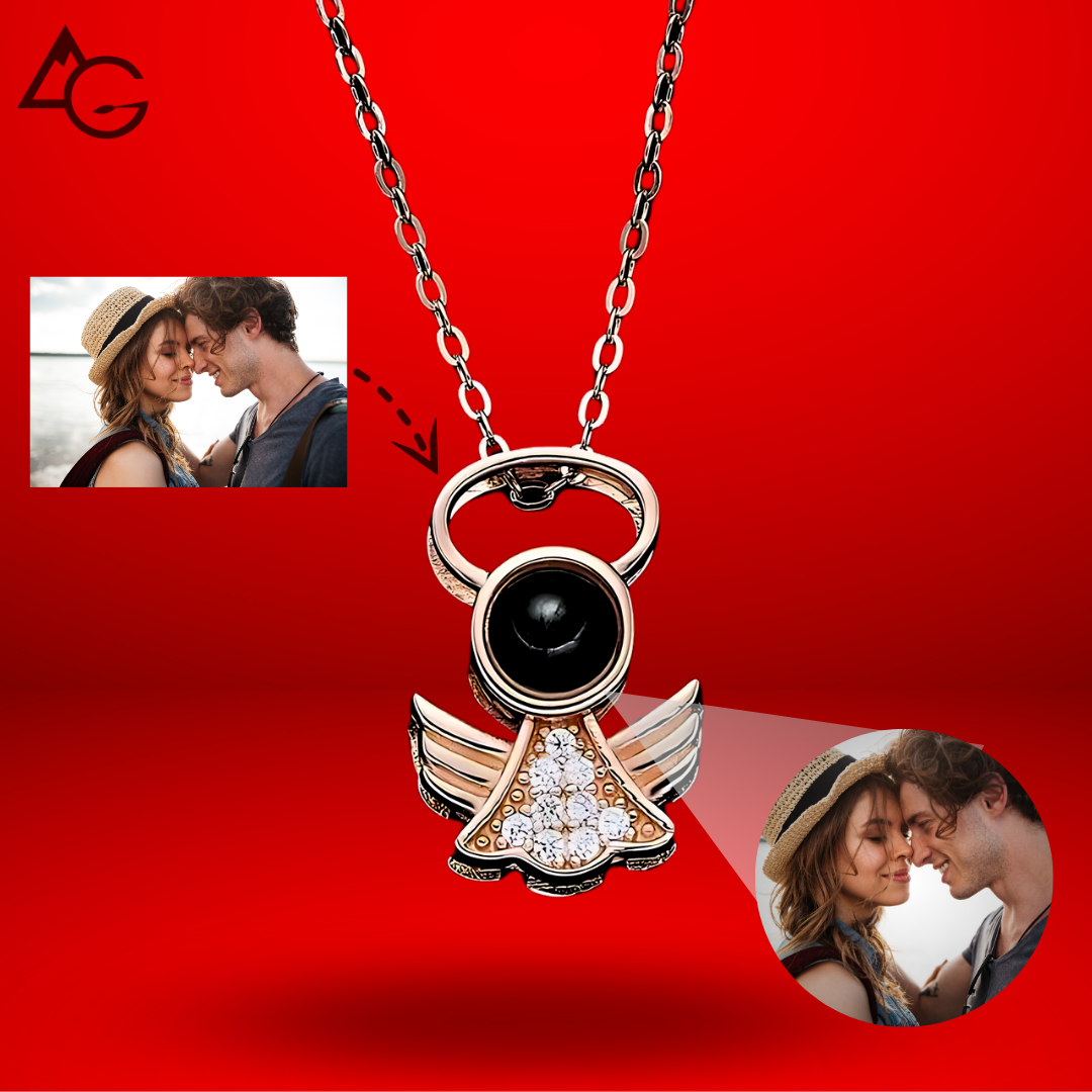 Diamond Angel Necklace