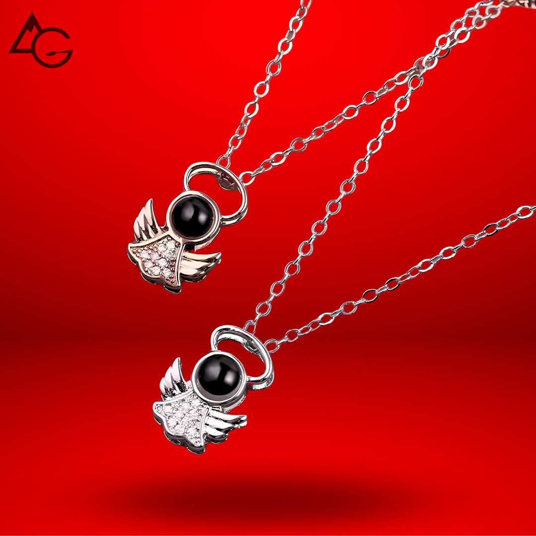 Diamond Angel Necklace