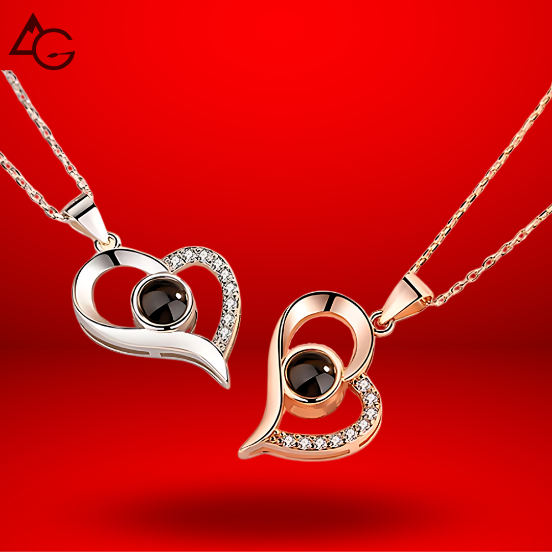 HeartGlow Diamond Necklace